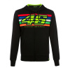 VR46 Mikina - Valentino Rossi - 46 Stripes Fleece Veľkosť: XXL VR46 Mikina - Valentino Rossi - 46 Stripes Fleece Veľkosť: XXL