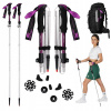 TREKINGOVÉ PALICE NORDIC WALKING SKLADACIE ĽAHKÉ PALICE NA CHODENIE DO HÔR 2x TREKINGOVÉ PALICE NORDIC WALKING SKLADACIE ĽAHKÉ PALICE NA CHODENIE DO HÔR 2x