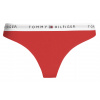 Dámske nohavičky Tommy Hilfiger Thong 1P - primary red - Červený (XS) Dámske nohavičky Tommy Hilfiger Thong 1P - primary red - Červený (XS)