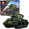 Reobrix Licencované Stavebnicové Kocky Tank Sherman M4A3E8 836 dielikov ZA5806 Reobrix Licencované Stavebnicové Kocky Tank Sherman M4A3E8 836 dielikov ZA5806