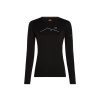 Dámské Termotričko Icebreaker Merino 200 Oasis LS Crewe Rainer Ridge Black L Dámské Termotričko Icebreaker Merino 200 Oasis LS Crewe Rainer Ridge Black L