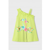 Dievčenské šaty Mayoral 3937.6M.Mini.PPYA zelená 134 Dievčenské šaty Mayoral 3937.6M.Mini.PPYA zelená 134