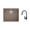 STRONG K-StrongSinks S3 Set drez Hron 530x460mm granit béžová + Batéria Loira čierna STRONG K-StrongSinks S3 Set drez Hron 530x460mm granit béžová + Batéria Loira čierna