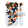 Silikónový obal Samsung Galaxy Ace – Butterfly – oranžová