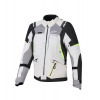 Bunda STELLA ANDES V4 DRYSTAR, ALPINESTARS, dámská (tmavě šedá/světle šedá/černá/žlutá fluo) 2026 M Bunda STELLA ANDES V4 DRYSTAR, ALPINESTARS, dámská (tmavě šedá/světle šedá/černá/žlutá fluo) 2026 M