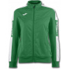 Joma Dámska tréningová bunda JACKET CHAMPIONSHIP IV GREEN-WHITE WOMAN Veľkosť: M Joma Dámska tréningová bunda JACKET CHAMPIONSHIP IV GREEN-WHITE WOMAN Veľkosť: M