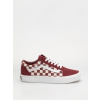 Vans Old Skool (checkerboard red/white) 38.5, vínovo červená Vans Old Skool (checkerboard red/white) 38.5, vínovo červená