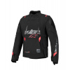 Bunda HALO PRE DRYSTAR XF, ALPINESTARS (čierne/tmavo šedé/červené) 2026 2XL Bunda HALO PRE DRYSTAR XF, ALPINESTARS (čierne/tmavo šedé/červené) 2026 2XL