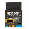 EXTOL Spony, balení 1000ks, 14mm, 11,3x0,52x0,70mm, špatně označená krabička (8852505-R) EXTOL Spony, balení 1000ks, 14mm, 11,3x0,52x0,70mm, špatně označená krabička (8852505-R)
