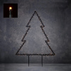 Luca Lighting Záhradný zápich LED vianočný stromček 225xLED teplá biela 72x100cm Luca Lighting Záhradný zápich LED vianočný stromček 225xLED teplá biela 72x100cm
