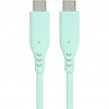PremiumCord Silikonový kabel s konektory USB-C 60W 480Mbps tyrkysový extra měkký 1,5m ku31sa15t PremiumCord Silikonový kabel s konektory USB-C 60W 480Mbps tyrkysový extra měkký 1,5m ku31sa15t