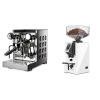 Rocket Espresso Appartamento TCA, black + Eureka Mignon Specialita Compatto, CR white Rocket Espresso Appartamento TCA, black + Eureka Mignon Specialita Compatto, CR white