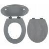 WC sedadlo Novaservis Softclose, sivé, MDF WC sedadlo Novaservis Softclose, sivé, MDF