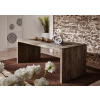 Bighome - GREY WOOD Písací stôl 200x90 cm, palisander Bighome - GREY WOOD Písací stôl 200x90 cm, palisander
