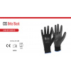 CXS Canis CXS BRITA BLACK, pracovné rukavice máčené v polyuretanu Veľkosť rukavíc: 11 CXS Canis CXS BRITA BLACK, pracovné rukavice máčené v polyuretanu Veľkosť rukavíc: 11