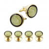 Knoflickarna.CZTailcoat and cufflinks oliveA081 Knoflickarna.CZTailcoat and cufflinks oliveA081