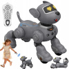 INTERAKTÍVNY ROBOT PES NA DIAĽKOVÉ OVLÁDANIE, PROGRAMOVATEĽNÉ ŠTENIATKO 2,4 GHZ INTERAKTÍVNY ROBOT PES NA DIAĽKOVÉ OVLÁDANIE, PROGRAMOVATEĽNÉ ŠTENIATKO 2,4 GHZ