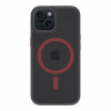 Kryt na mobil Tactical MagForce Hyperstealth 2.0 Apple iPhone 15 Black/Red Kryt na mobil Tactical MagForce Hyperstealth 2.0 Apple iPhone 15 Black/Red