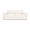 Biela pohovka z textílie bouclé 170 cm Molino – Micadoni Home Biela pohovka z textílie bouclé 170 cm Molino – Micadoni Home