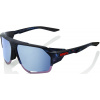 Slnečné okuliare 100% Norvik - Black Holographic - Blue Multilayer Mirror Lens uni Slnečné okuliare 100% Norvik - Black Holographic - Blue Multilayer Mirror Lens uni