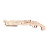Woodcraft Drevené 3D puzzle Zbraň na gumičky Mossberg Woodcraft Drevené 3D puzzle Zbraň na gumičky Mossberg