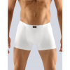 GINA Pánske bavlnené boxerky s kratšou nohavičkou | 73064P - biela, 58/60 GINA Pánske bavlnené boxerky s kratšou nohavičkou | 73064P - biela, 58/60
