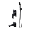 Vaňový sprchový set s batériou Omnires Parma čierna SYSPMW01BL Vaňový sprchový set s batériou Omnires Parma čierna SYSPMW01BL