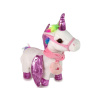 LEAN TOYS Interaktívny maskot jednorožec kôň biele ružové krídla LEAN TOYS Interaktívny maskot jednorožec kôň biele ružové krídla