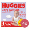 4x HUGGIES® Plienky jednorázové Ultra Comfort Mega 4 (7-18 kg) 66 ks VP-F171076 4x HUGGIES® Plienky jednorázové Ultra Comfort Mega 4 (7-18 kg) 66 ks VP-F171076