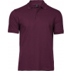 TEE JAYS STRECH DELUX TJ1405 / Pánska strečová polokošeľa - wine S TEE JAYS STRECH DELUX TJ1405 / Pánska strečová polokošeľa - wine S