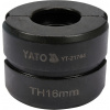 Náhradní čelisti k lisovacím kleštím YT-21735 typ TH 16mm Yato YT-21744 Náhradní čelisti k lisovacím kleštím YT-21735 typ TH 16mm Yato YT-21744