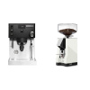 Rancilio Silvia PRO X, black + Eureka Mignon Silenzio 55, CR white Rancilio Silvia PRO X, black + Eureka Mignon Silenzio 55, CR white