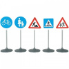 KLEIN Detské dopravné značky 5 kusov v sete II. KLEIN Detské dopravné značky 5 kusov v sete II.
