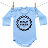 Boodyy Body s dlhým rukávom (modré) Malý biker 56 (0-2 mesiace) Boodyy Body s dlhým rukávom (modré) Malý biker 56 (0-2 mesiace)