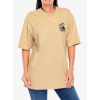 Tričko s potlačou The North Face SS Mountain Cleanup Oversized Tee - khaki stone Tričko s potlačou The North Face SS Mountain Cleanup Oversized Tee - khaki stone