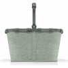 Reisenthel carrybag, Kôš na nákup, Zelená, Hliník, Polyester, 22 L, 480 mm, 280 mm Reisenthel carrybag, Kôš na nákup, Zelená, Hliník, Polyester, 22 L, 480 mm, 280 mm