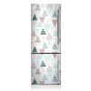 Dekoratívne magnety na chladničku Nakreslené trojuholníky 60x180 cm Dekoratívne magnety na chladničku Nakreslené trojuholníky 60x180 cm