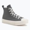 Dámske tenisky Converse Chuck Taylor All Star EVA Lift Platform Leather sharkskin/warm quarry/egret Dámske tenisky Converse Chuck Taylor All Star EVA Lift Platform Leather sharkskin/warm quarry/egret