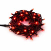 DECOLED Easy Fix LED svetelná reťaz 5 m vonkajšia červená, 50 diód, čierny kábel IP67, predĺženie DECOLED Easy Fix LED svetelná reťaz 5 m vonkajšia červená, 50 diód, čierny kábel IP67, predĺženie