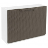ArtPlast Linea rattan 51 x 17,3 x 40,1 cm sivohnedý ArtPlast Linea rattan 51 x 17,3 x 40,1 cm sivohnedý