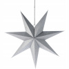 DEKORATÍVNA PAPIEROVÁ HVIEZDA NA ZAVESENIE 75CM STRIEBORNÁ DEKORATÍVNA PAPIEROVÁ HVIEZDA NA ZAVESENIE 75CM STRIEBORNÁ