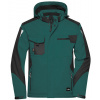 James&Nicholson Pánska softshellová bunda JN824 Dark Green 4XL James&Nicholson Pánska softshellová bunda JN824 Dark Green 4XL
