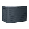 PROSPERPLAST Box záhradný WOODEBOX antracit 78 cm - 190L PROSPERPLAST Box záhradný WOODEBOX antracit 78 cm - 190L