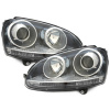 KITT Lightning Headlights DEPO suitable for VW Golf V 5 (2003-2009) Jetta (2003-2009) GTI Look Black LHD KITT Lightning Headlights DEPO suitable for VW Golf V 5 (2003-2009) Jetta (2003-2009) GTI Look Black LHD