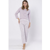 DÁMSKE PYŽAMO ZOFIA 1614 lila L DÁMSKE PYŽAMO ZOFIA 1614 lila L
