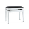 GEWA Piano bench Deluxe White high gloss GEWA Piano bench Deluxe White high gloss