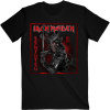 Tričko Iron Maiden - Senjutsu Cover Distressed Red Čierna XL Tričko Iron Maiden - Senjutsu Cover Distressed Red Čierna XL