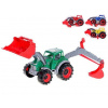 MIKRO - Traktor nakladač 45cm s rýpadlom 4farby 34501 MIKRO - Traktor nakladač 45cm s rýpadlom 4farby 34501