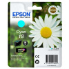 Epson T1802 (C13T18024010), originálny atrament, azúrový, 3,3 ml Epson T1802 (C13T18024010), originálny atrament, azúrový, 3,3 ml