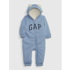 GAP Baby zateplený overal Modrá 0-3M Modrá Modrá GAP Baby zateplený overal Modrá 0-3M Modrá Modrá